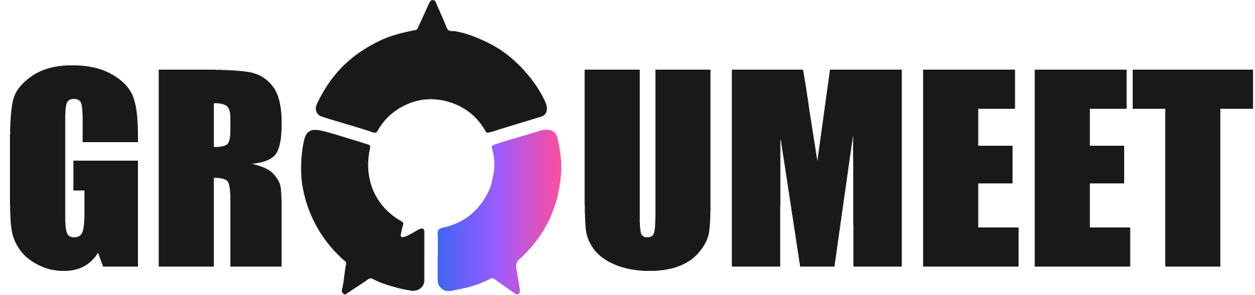 Groumeet logo - Free web chat groups friends